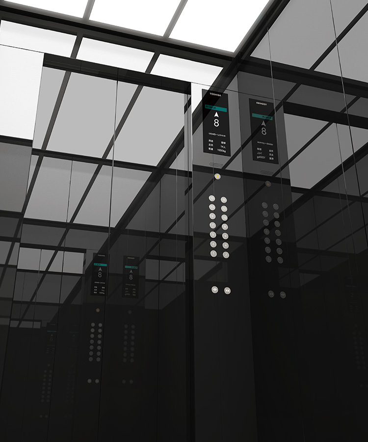 東芝無(wú)機(jī)房乘客電梯