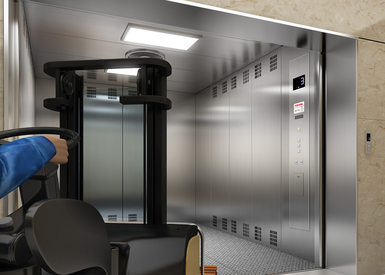 東芝載貨電梯