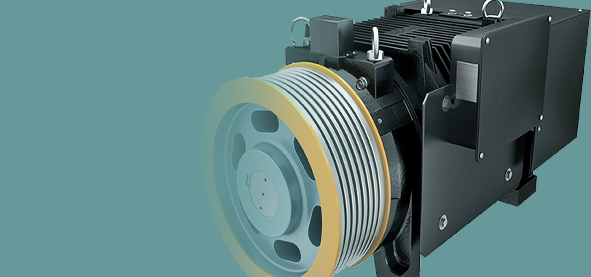 東芝原廠設(shè)計(jì)制造的曳引機(jī)